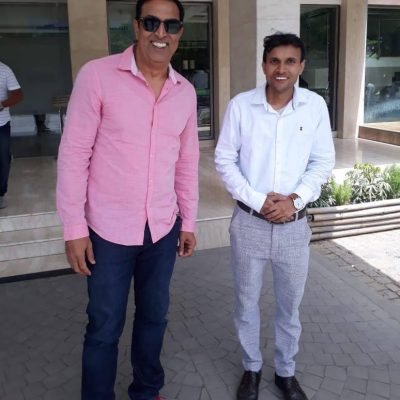 Welcoming of Mr. Bindu Dara Singh (Bollywood Actor)